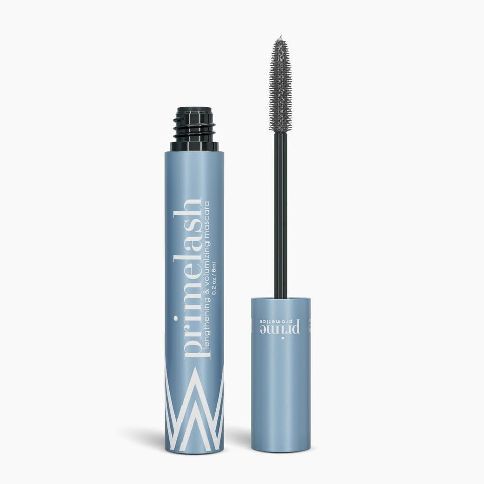 PrimeLash Volumizing Mascara for Mature Women with Long Lasting Wear and Hypoallergenic Formula