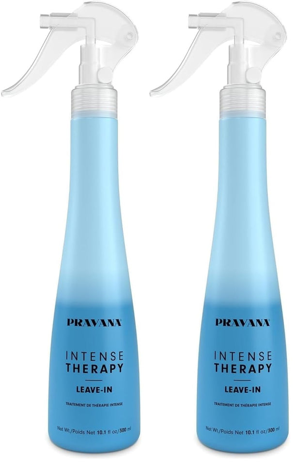 Pravana Intense Therapy Leave In Conditioner Spray and Detangler for All Hair Types with Hydrating Formula