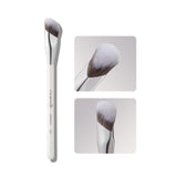 ALBEAUT angled concealer brush under eye precision face blending foundation white - BuyO