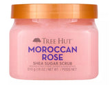 Tree Hut Vanilla Body Scrub with Shea Butter & Essential Oils Hydrating Sugar Exfoliator 18 Oz
