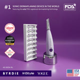 Michael Todd Beauty Sonicsmooth Dermaplaning Razor Women Face Eyebrow Trimmer Peach Fuzz Remover 8 Weeks Blades Lavender