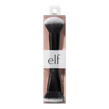 e.l.f. Liquid Bronzer Contour Duo Brush Dual-Ended Synthetic Vegan 100% Cruelty-Free