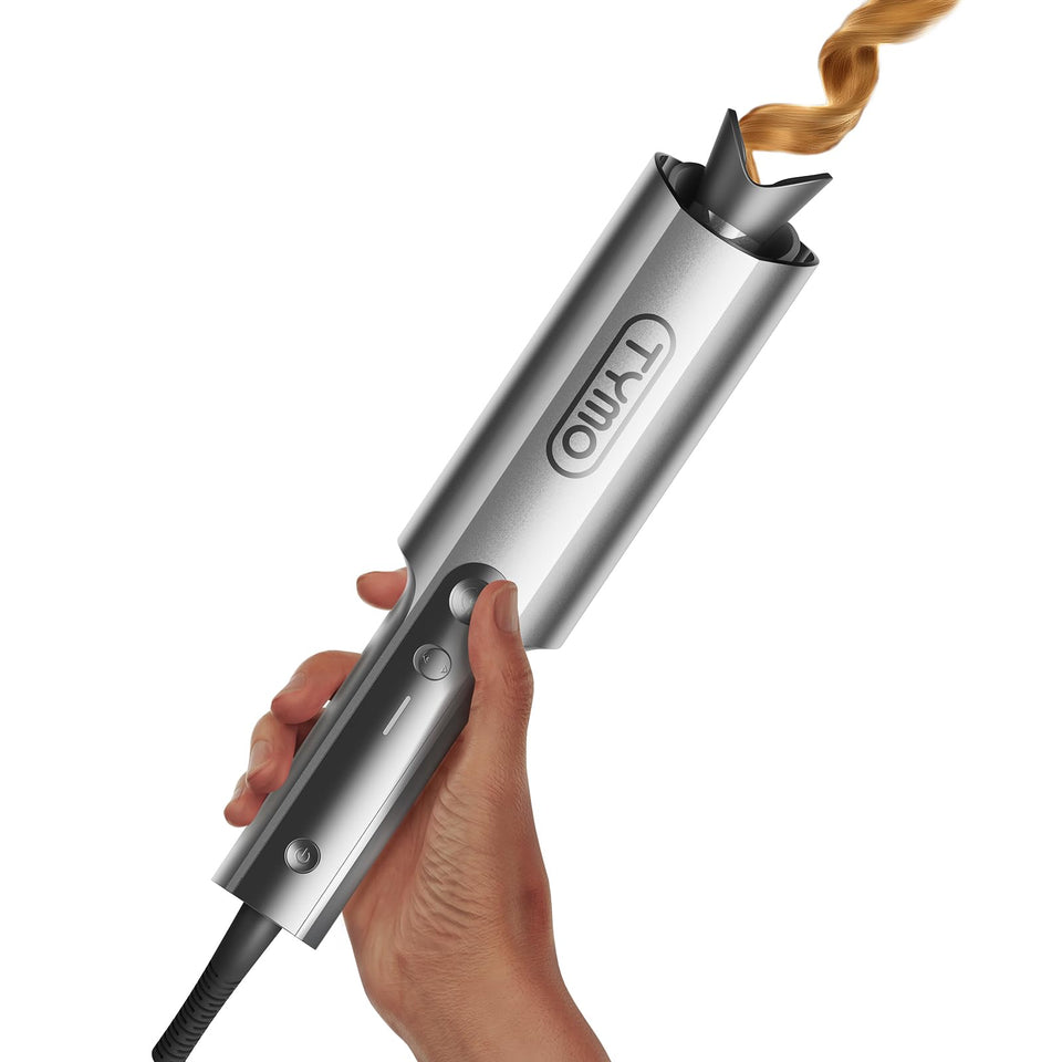 TYMO CurlPro Plus Ceramic Automatic Hair Curler with Anti-Scald Design for Long Hair Women Gold