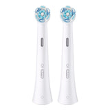 Oral-B iO Series Ultimate Clean Replacement Brush Heads 2 Count White Electric Toothbrush