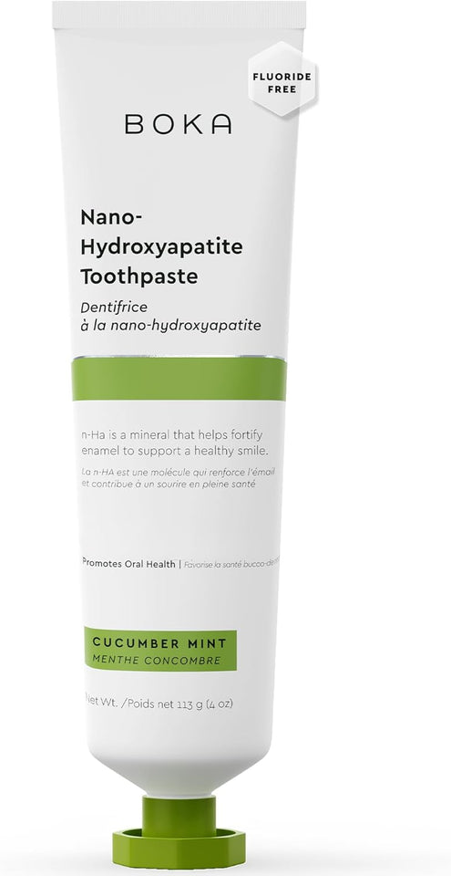 Boka Nano Hydroxyapatite Toothpaste Fluoride Free Formula for Sensitive Teeth and Oral Health