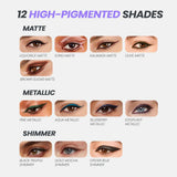 Wonderskin 1440 Longwear Eyeliner Pencil Deep Black Waterproof Formula for Lasting Eye Makeup