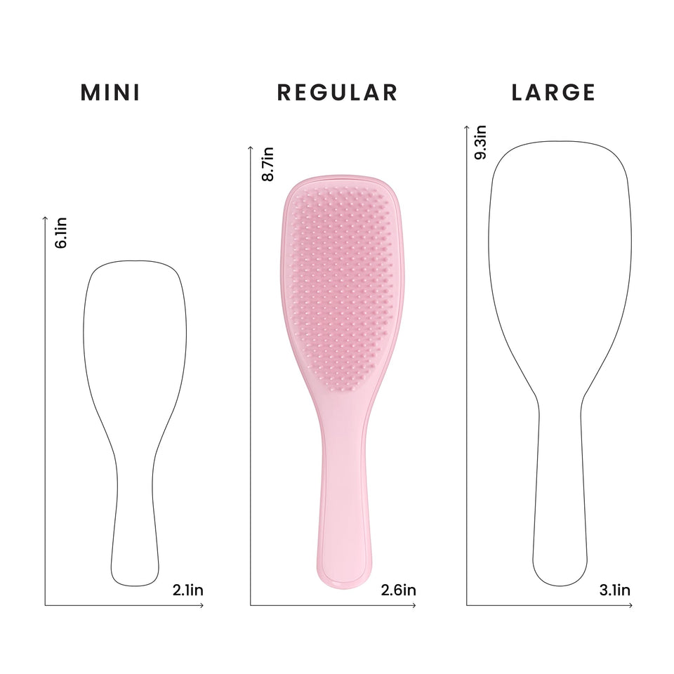 Tangle Teezer Ultimate Detangler Brush Wet Dry Hair Reduces Breakage Millennial Pink