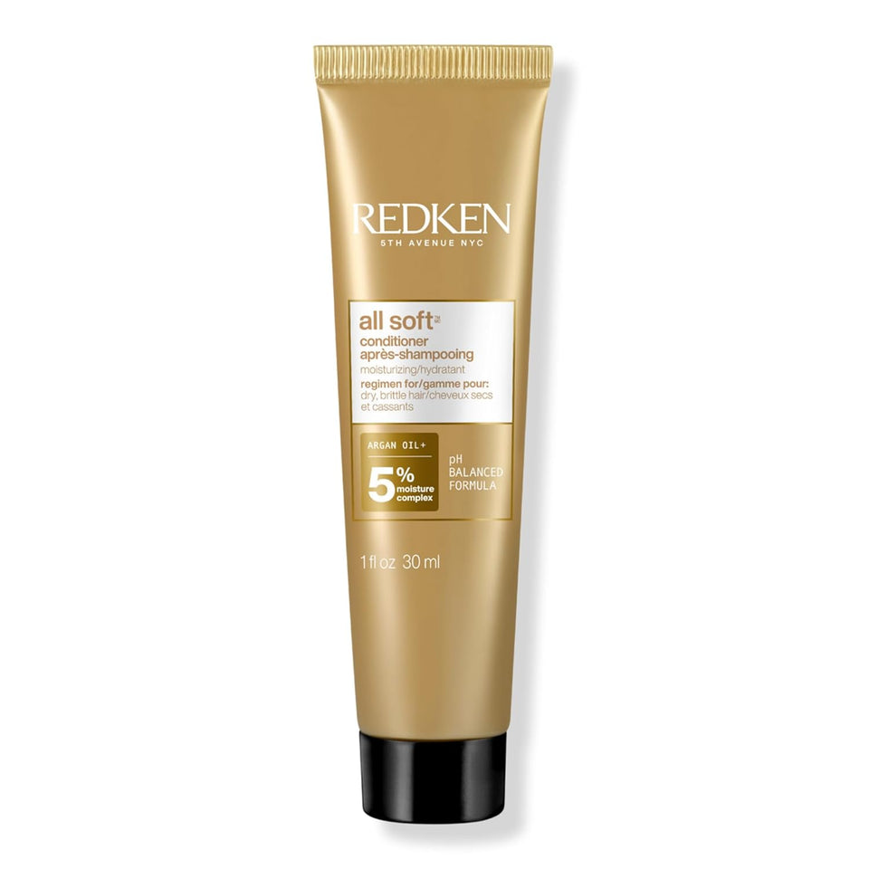 Redken All Soft Moisturizing Conditioner for Dry Hair with Deep Hydration Softness and Lasting Shine