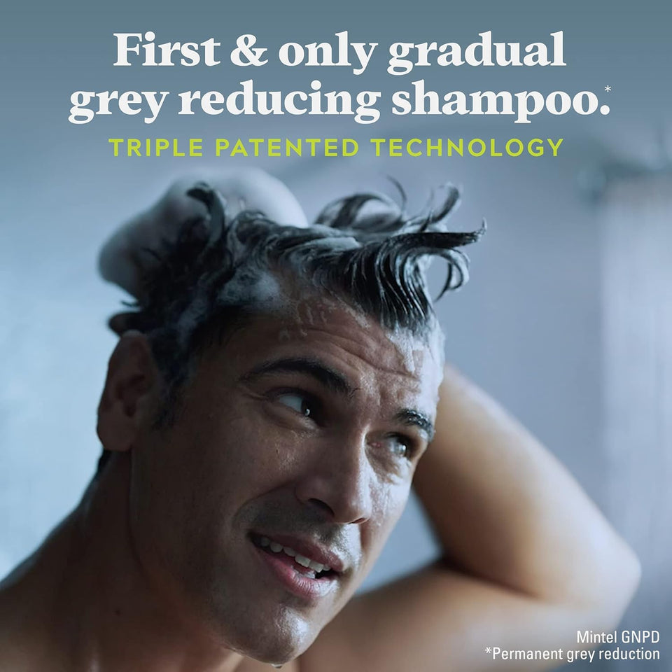 Just For Men Control GX Hair Color Shampoo for Gradual Grey Reduction and Healthy Hair Appearance