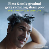 Just For Men Control GX Hair Color Shampoo for Gradual Grey Reduction and Healthy Hair Appearance
