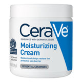 CeraVe Moisturizing Cream for Face & Body with Hyaluronic Acid & Ceramides 19 Oz