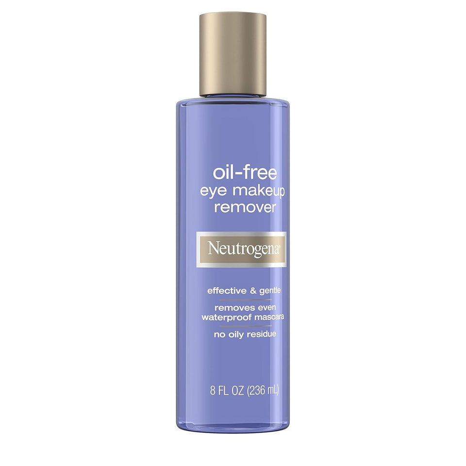 Neutrogena Gentle Oil Free Eye Makeup Remover for Sensitive Eyes and Waterproof Makeup Removal