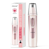 Professional Ear and Nose Hair Trimmer with Waterproof Dual Edge Blades for Men and Women Pink