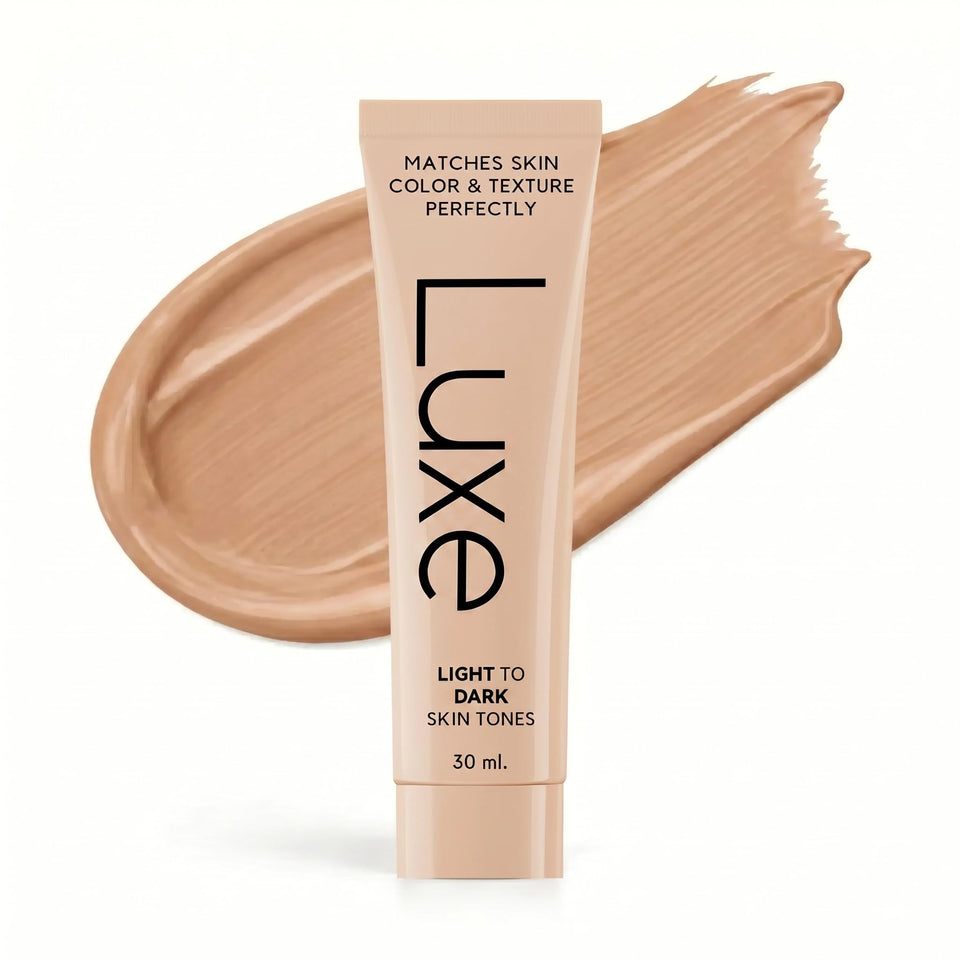 Luxe Color Changing Foundation Medium with Smart Shade Matching Formula for Natural Looking Skin