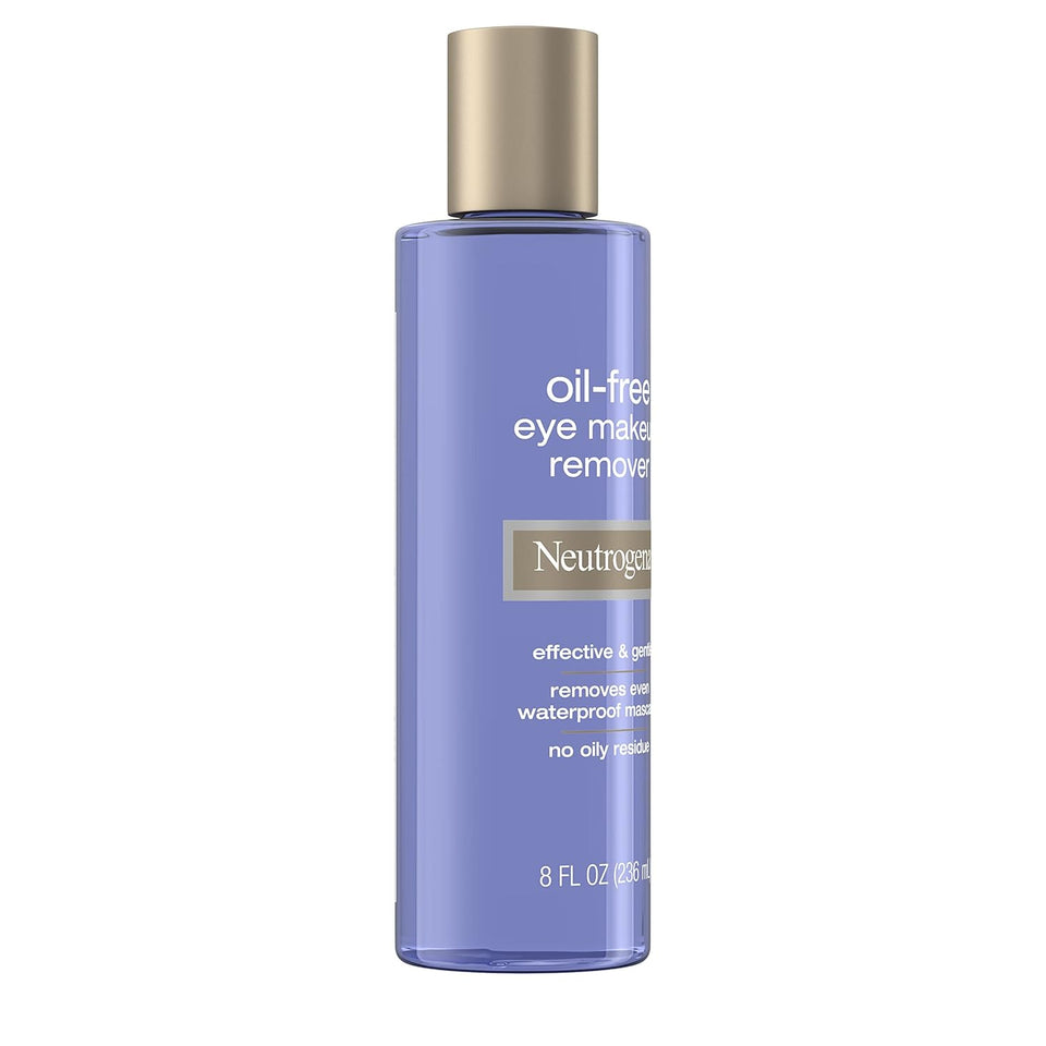 Neutrogena Gentle Oil Free Eye Makeup Remover for Sensitive Eyes and Waterproof Makeup Removal