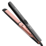 Annlary 1 inch titanium ceramic ionic 2-in-1 hair straightener curler dual voltage - BuyO