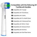 GENKENT 12 Pack Replacement Toothbrush Heads Compatible with Oral-B Pro 1000 7000 9600 3000 500