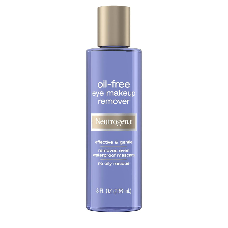 Neutrogena Gentle Oil Free Eye Makeup Remover for Sensitive Eyes and Waterproof Makeup Removal