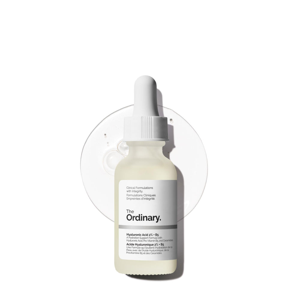 The Ordinary Hyaluronic Acid 2% + B5 Serum with Ceramides for Deep Hydration & Smoother Skin