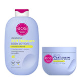 eos Shea Better Body Lotion Vanilla Cashmere Lightweight Non Greasy Moisturizer for Dry Skin Care