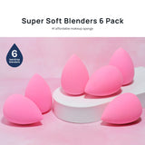 AOA Studio Makeup Sponge Set Latex Free Wonder Blenders for Liquid Cream and Powder Makeup