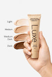 Luxe Color Changing Foundation Medium with Smart Shade Matching Formula for Natural Looking Skin
