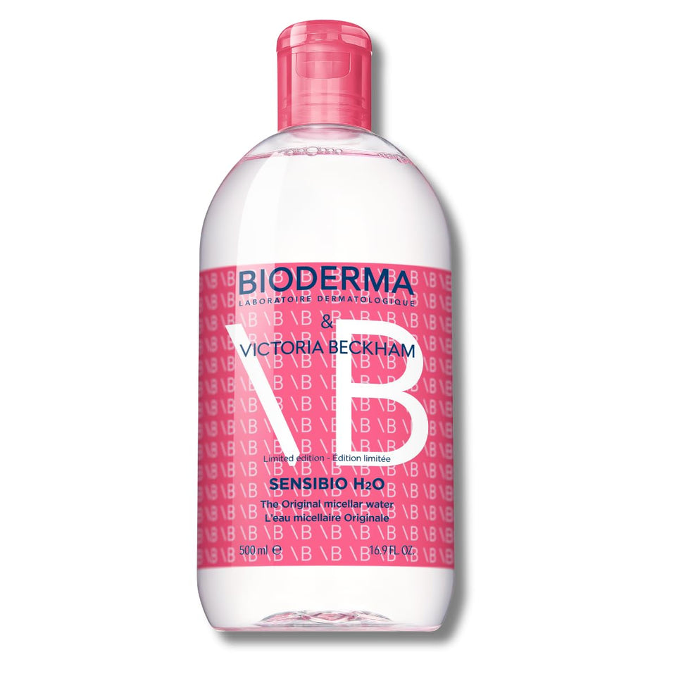 Bioderma Sensibio H2O Micellar Water Makeup Remover and Gentle Face Cleanser for Sensitive Skin