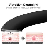 PRITECH Facial Cleansing Brush with Silicone Face Scrubber and Heat Massage for Deep Skin Cleaning