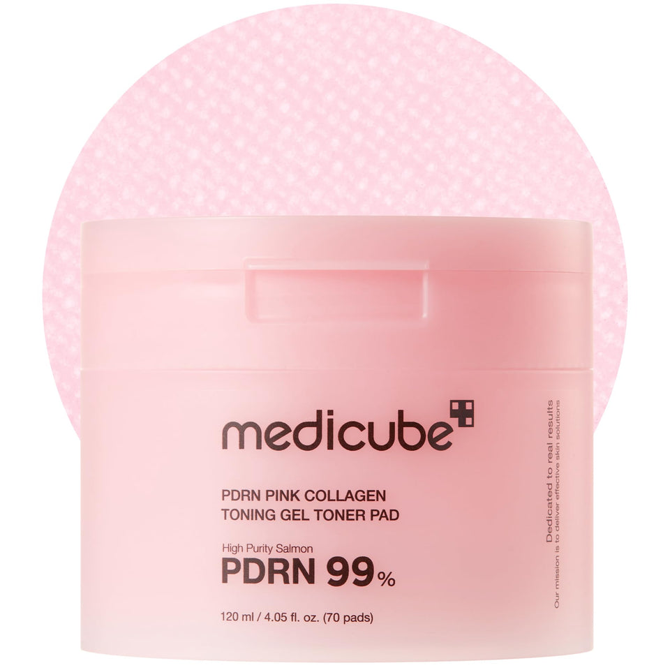 medicube Dual Textured Toner Pads with AHA BHA for Clearer Smoother and Refined Looking Skin