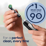 Oral-B Pro 1000 Rechargeable Electric Toothbrush Black Removes 100% More Plaque