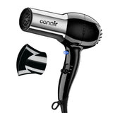 Conair 1875W full size ionic hair dryer concentrator black chrome - BuyO