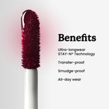 Sacheu Transfer Proof Matte Lip Tint with Vitamin E for Vibrant Long Lasting Lip Color P INKED