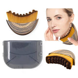 Lymphatic Contour Face Brush for Sculpting and Anti Puffiness Massage with Skin Glow Enhancement