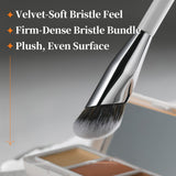 ALBEAUT Angled Concealer Brush Under Eye Precision Face Blending Foundation Brush