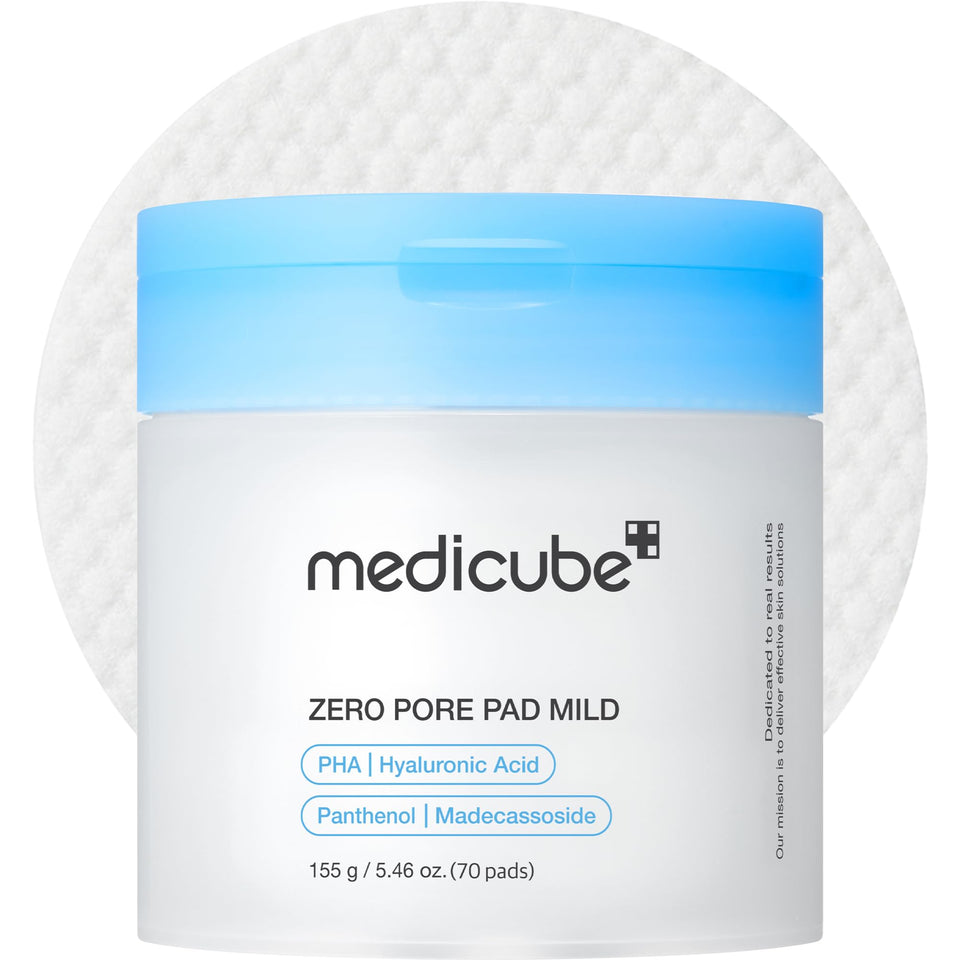 medicube Dual Textured Toner Pads with AHA BHA for Clearer Smoother and Refined Looking Skin