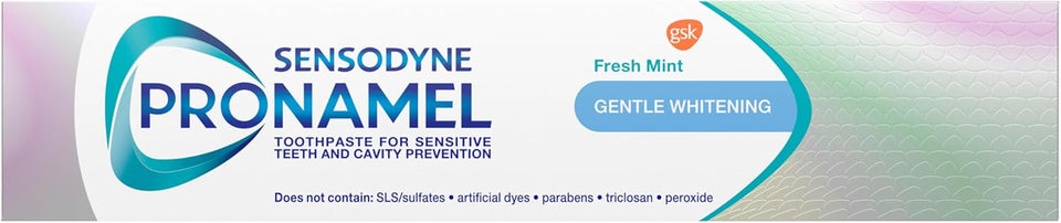 Sensodyne Pronamel Teeth Whitening Toothpaste for Enamel Protection Sensitivity Relief and Oral Care Pack of 4