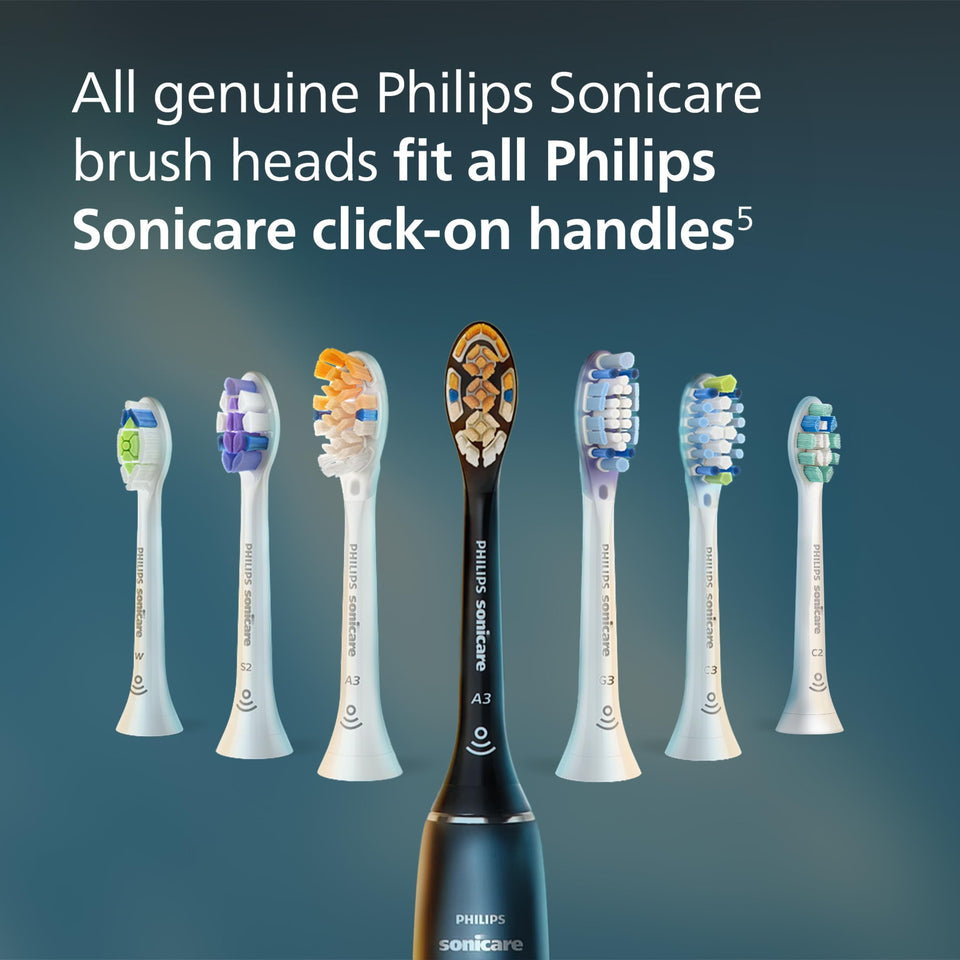 Philips Sonicare C2 Plaque Control Replacement Toothbrush Heads White 3 Pack HX9023/65
