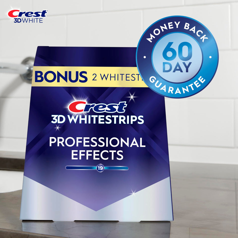 Crest 3D Whitestrips Professional Effects Teeth Whitening Kit 22 Treatments 44 Strips