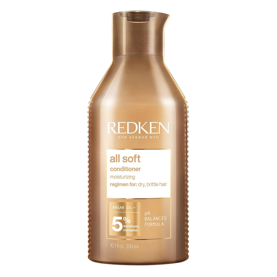Redken All Soft Moisturizing Conditioner for Dry Hair with Deep Hydration Softness and Lasting Shine