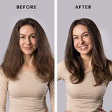 L'ANGE HAIR Le Volume 2-in-1 Titanium Blow Dryer Brush Frizz Control Oval Barrel Blush 60mm