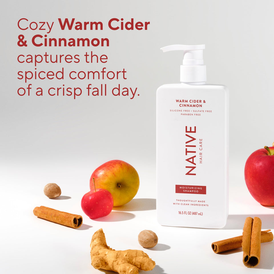 Native Coconut and Vanilla Shampoo and Conditioner Duo for All Hair Types with Clean Ingredients