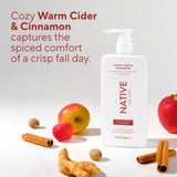 Native Coconut and Vanilla Shampoo and Conditioner Duo for All Hair Types with Clean Ingredients