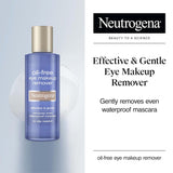 Neutrogena Gentle Oil Free Eye Makeup Remover for Sensitive Eyes and Waterproof Makeup Removal