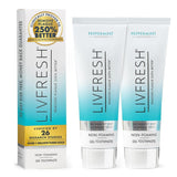 LIVFRESH Toothpaste Gel Clinically Proven for Better Plaque Removal and Improved Gum Health