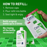 CeraVe Hydrating Facial Cleanser, Moisturizing Face Wash For Dry Skin, Hyaluronic Acid + Ceramides + Glycerin, Hydrating Cleanser For Normal To Dry Skin, National Eczema Association Certified, 19 Oz