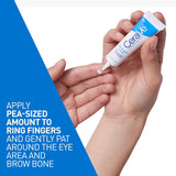 CeraVe Eye Repair Cream for Puffiness & Under Eye Bags with Hyaluronic Acid & Niacinamide