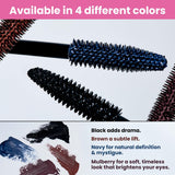 PrimeLash Volumizing Mascara for Mature Women with Long Lasting Wear and Hypoallergenic Formula