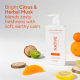 Native Coconut and Vanilla Shampoo and Conditioner Duo for All Hair Types with Clean Ingredients