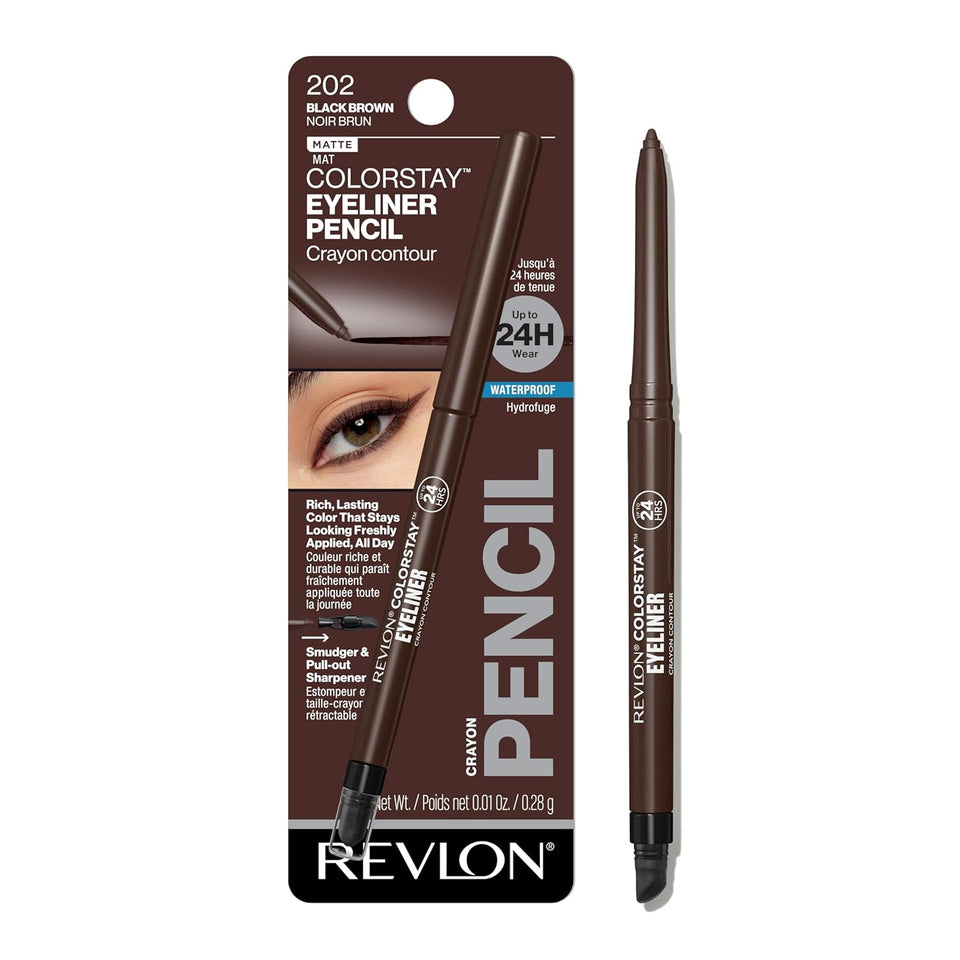 Revlon ColorStay Smudge Proof Eyeliner for Precise Eye Definition and Waterproof Performance