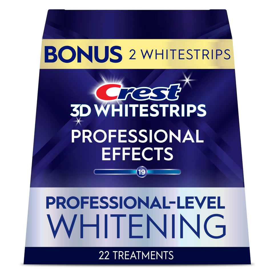 Crest 3D Whitestrips Professional Effects 22 treatments 44 strips whitening kit - BuyO